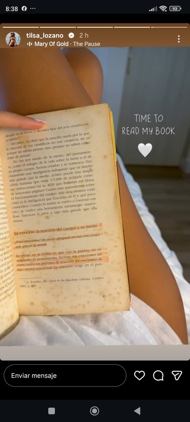 Tilsa Lozano se muestra leyendo un libro, mientras Jackson Mora es detenido por Fiscalía por presuntamente integrar banda criminal.