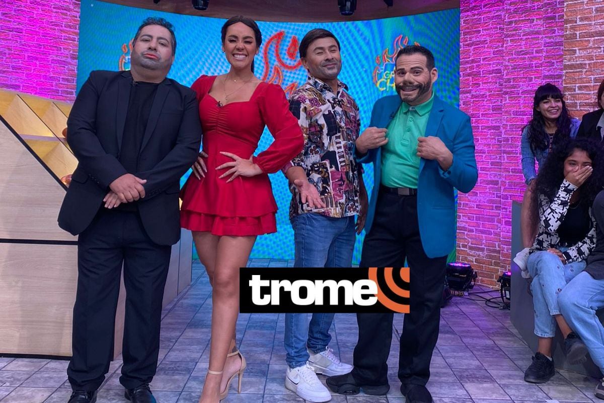 Elenco del 'Jirón del humor' que hace la imitación de 'El gran chef famosos'