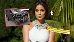 Laura Spoya rompe su silencio tras choque y confirma que se rompió 2 vértebras: “Lo único que sé es que estoy viva”