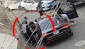 ¡Asalto en manada en Santa Anita! Taxista cayó en trampa de falsos pasajeros y salvó su auto al llevarse la llave
