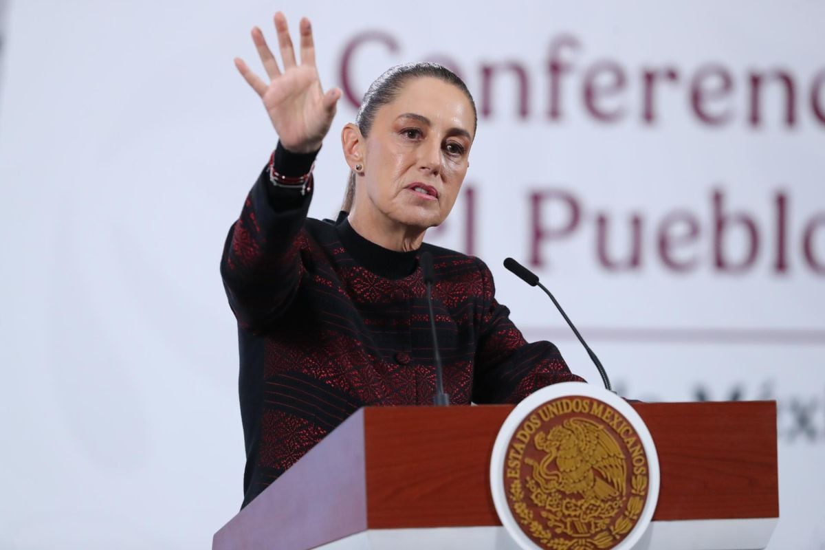 La presidenta de México, Claudia Sheinbaum. Foto: EFE/Mario Guzmán
