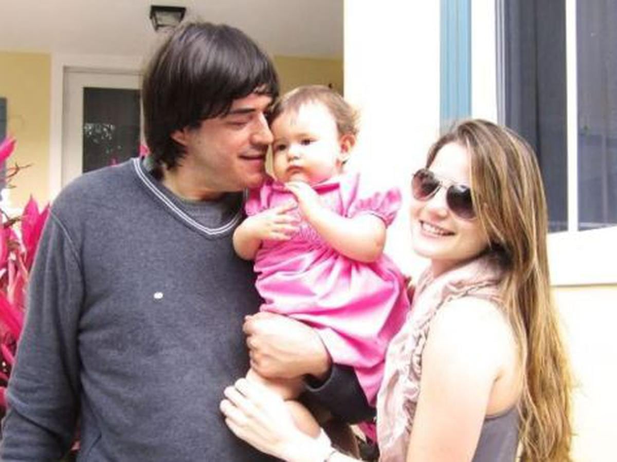 Familia Bayly: Jaime, Zoe y Silvia.