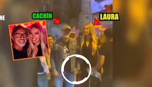 Carlos Alcántara y Laura Huarcayo son captados juntos en concierto de Ed Sheeran, en el Estadio Nacional | VIDEO