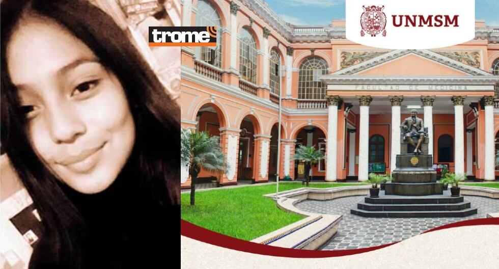 Trome conversó con Kiyara y su papá. Ella es la Joven huancavelicana que ingresó en el primer puesto, cómputo general, del examen de admisión a San Marcos. (Isabel Medina / Compos. Trome)