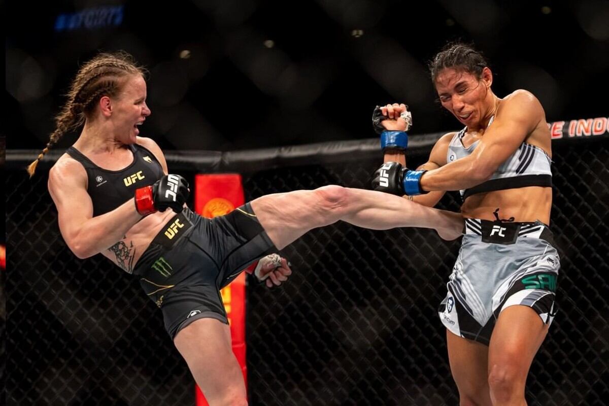 Valentina Shevchenko no tiene rivales en el peso mosca del UFC. (@ufc)