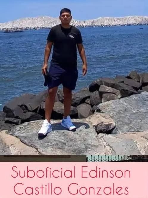 Suboficial Castillo Gonzales habría sido asesinado por su colega. Foto: Facebook