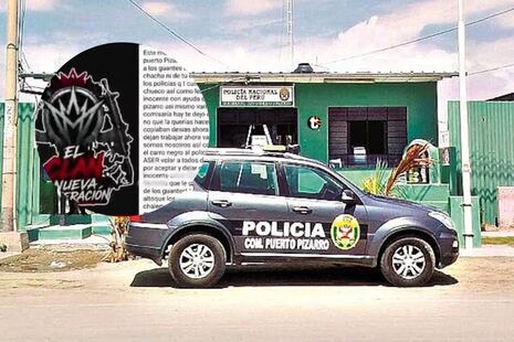 ¡Extorsionan a policías en Tumbes! Banda criminal amenaza con volar comisaría y matar a los agentes