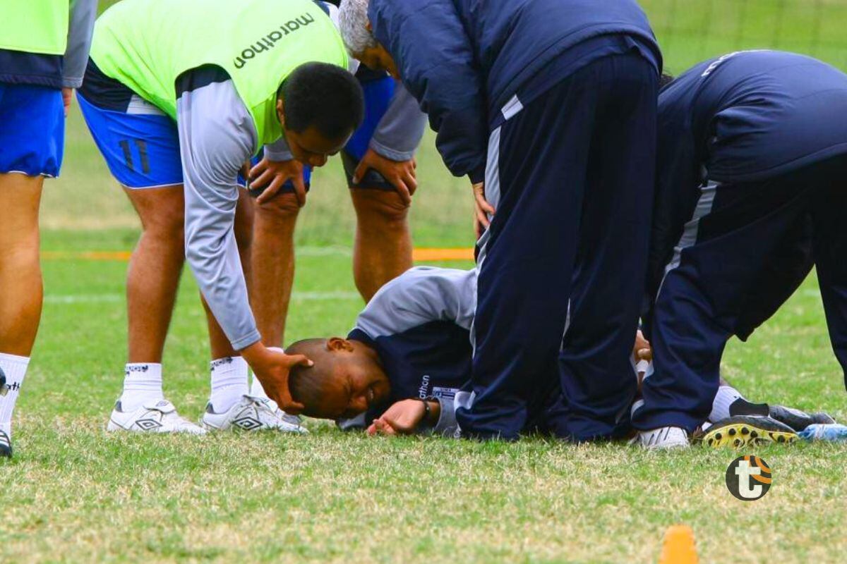 Molina sufrió 7 fracturas en el rosrto cuando estuvo en Ayacucho FC (Foto: GEC)