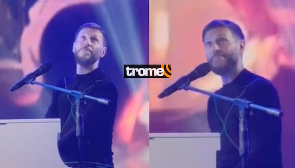 TROME | Noel Schajris fue interrumpido por fuerte alarma en pleno concierto en Lima