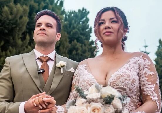 Estrella Torres y Kevin Salas se casaron en el 2023