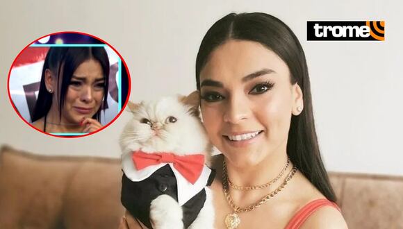 Cielo Torres llora EN VIVO tras perder a su pequeño gato
