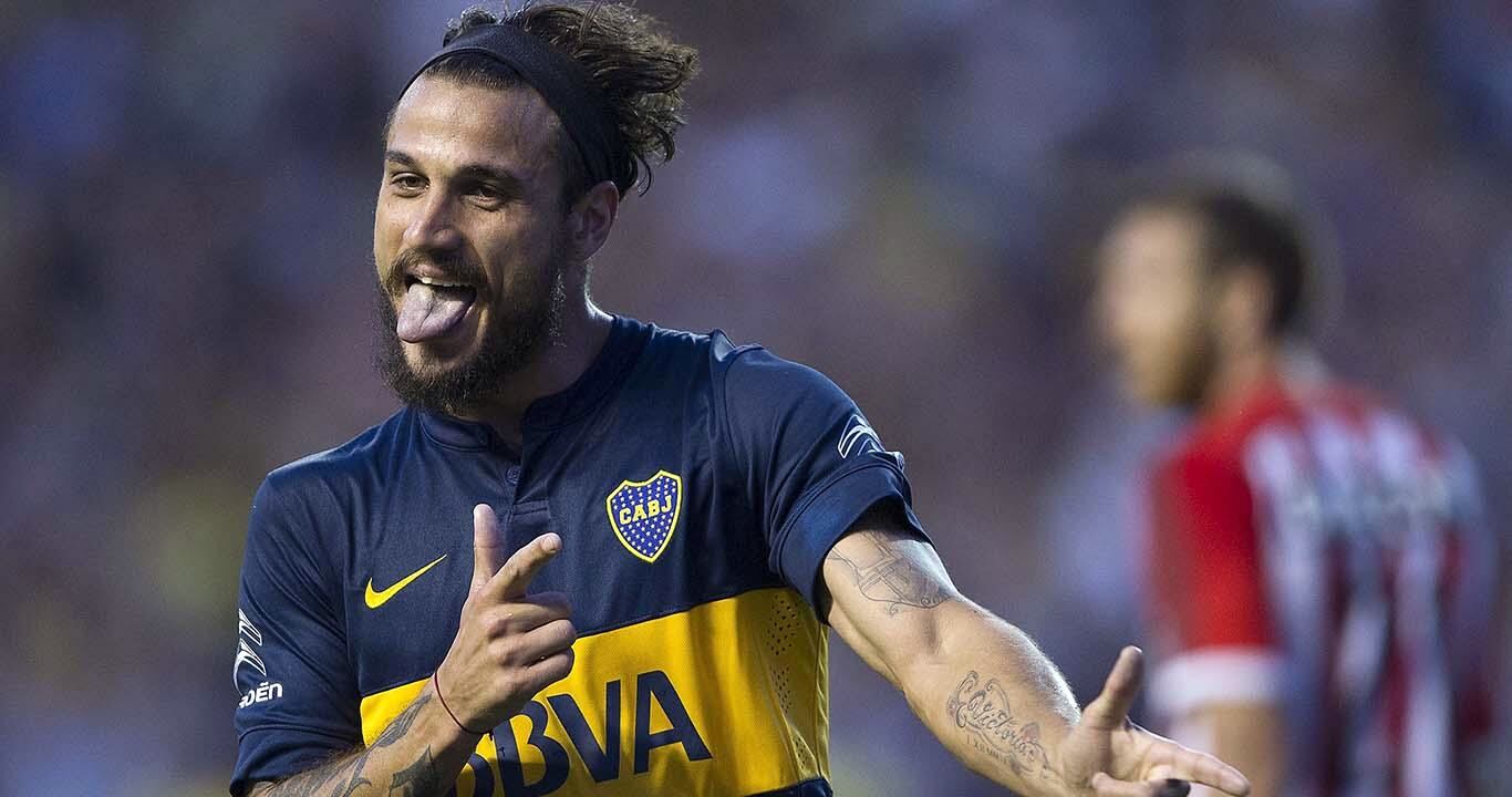 Daniel Osvaldo tuvo un paso irregular en Boca Juniors donde incluso cometió indisciplinas