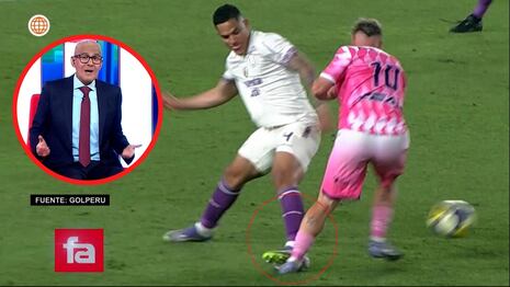 Erick Osores sobre falta de Santa María contra Tizón: “Yo creo que es roja”