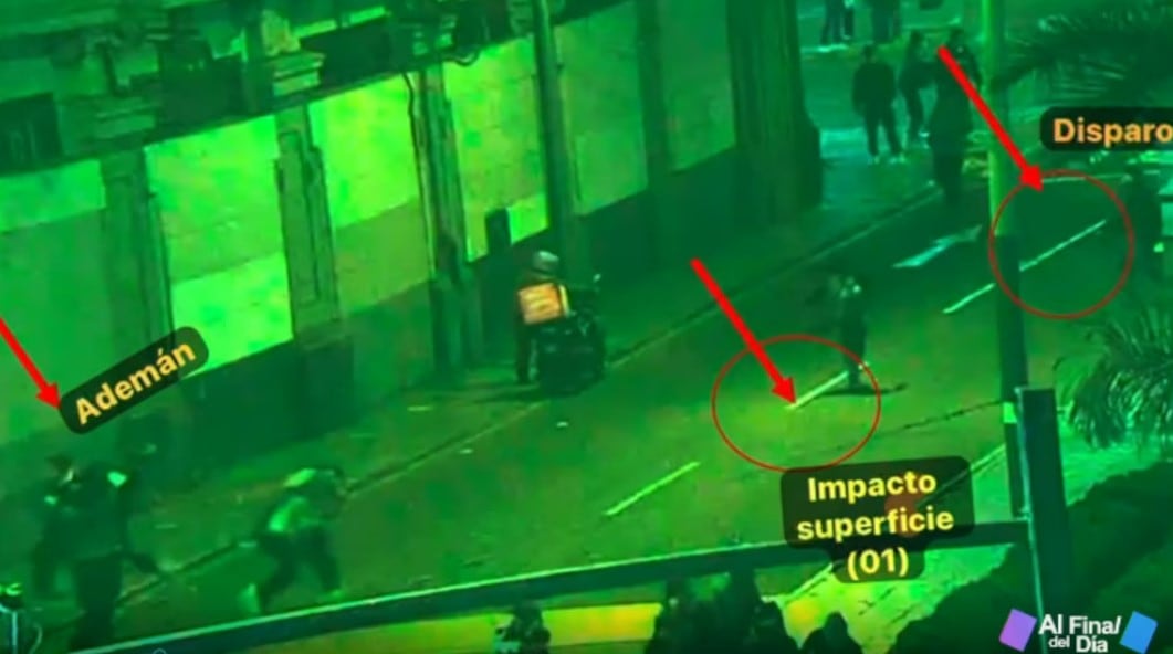 Pericia balística indica que bala que mató a Trvko rebotó en el suelo antes de impactarlo. (Foto: Captura/Canal N)