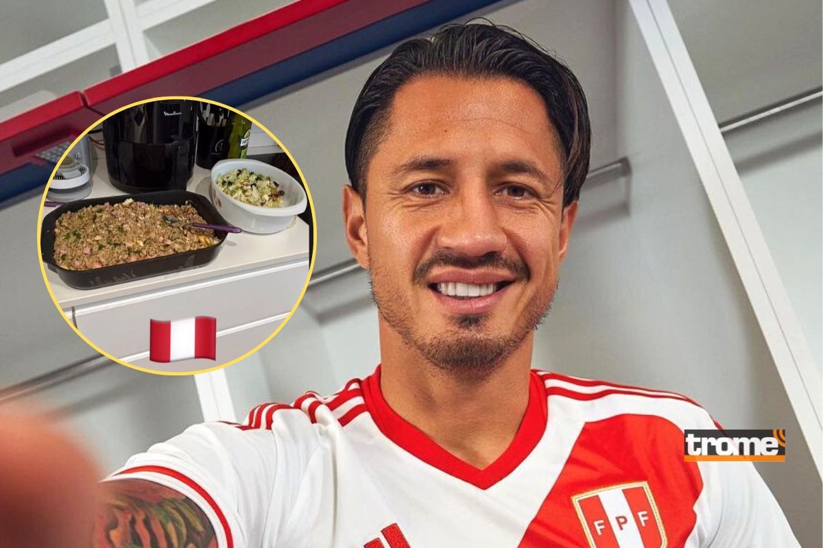 Gianluca Lapadula almorzó sabroso potaje con sabor a Perú en la previa de duelo con Brasil (Foto: @Gianluca_lapadula_oficial)