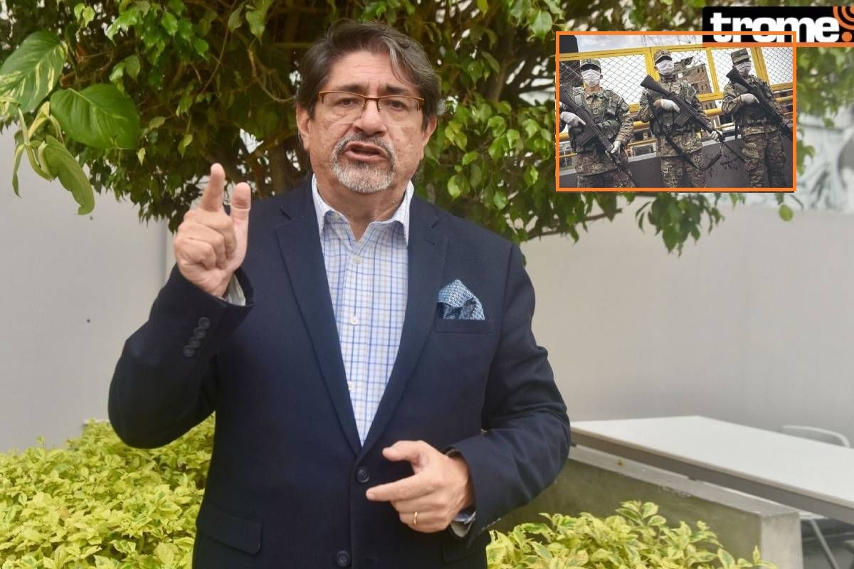 Carlos Canales, alcalde de Miraflores, pidió la presencia del Ejército en las calles.