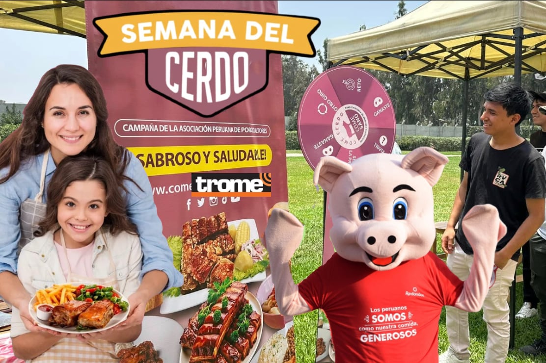 Cada vez más peruanos gustan del consumo de chanchito en diversas preparaciones. (Isabel Medina / Compos. Trome).