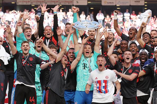 Bayern Munich, campeón de la Bundesliga por undécima vez consecutiva. (Foto: Getty Images)