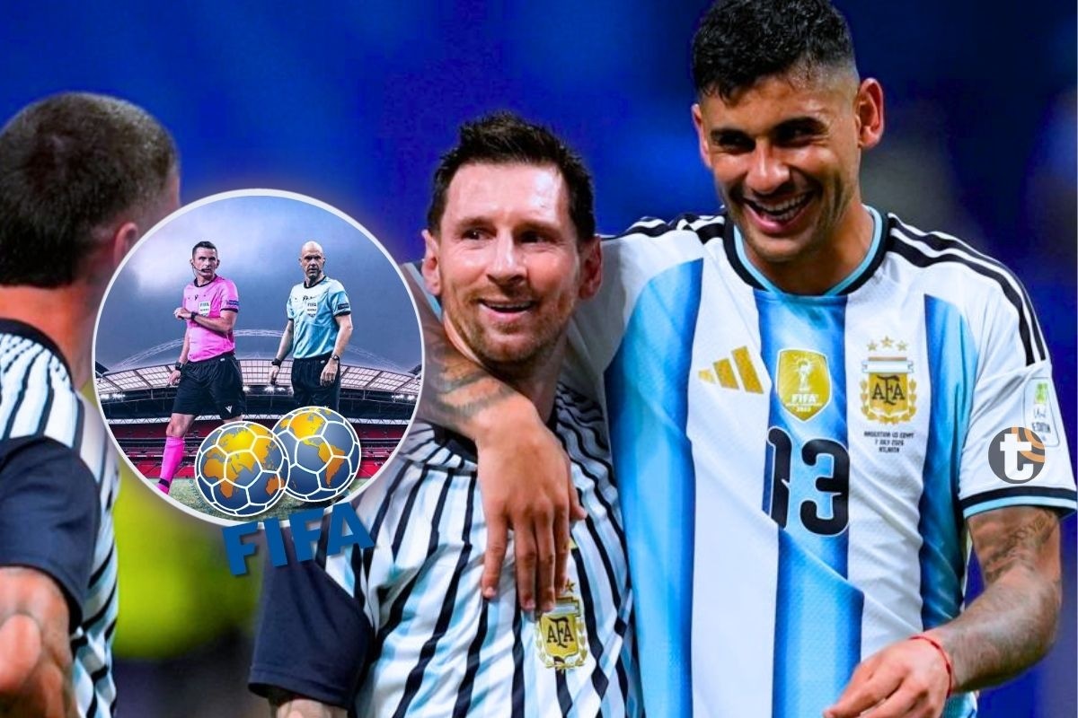 FIFA habría evitado que jueces de Inglaterra arbitren a Argentina (Foto: AP)