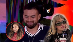 César BK casi baila canción de Leslie Shaw tras bronca, pero lanza misil: “Pongan la parte de Marisol”