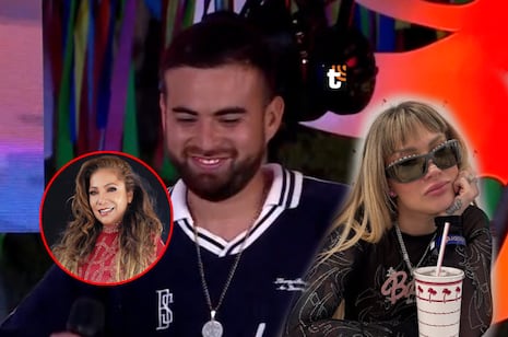 César BK casi baila canción de Leslie Shaw tras bronca, pero lanza misil: “Pongan la parte de Marisol”
