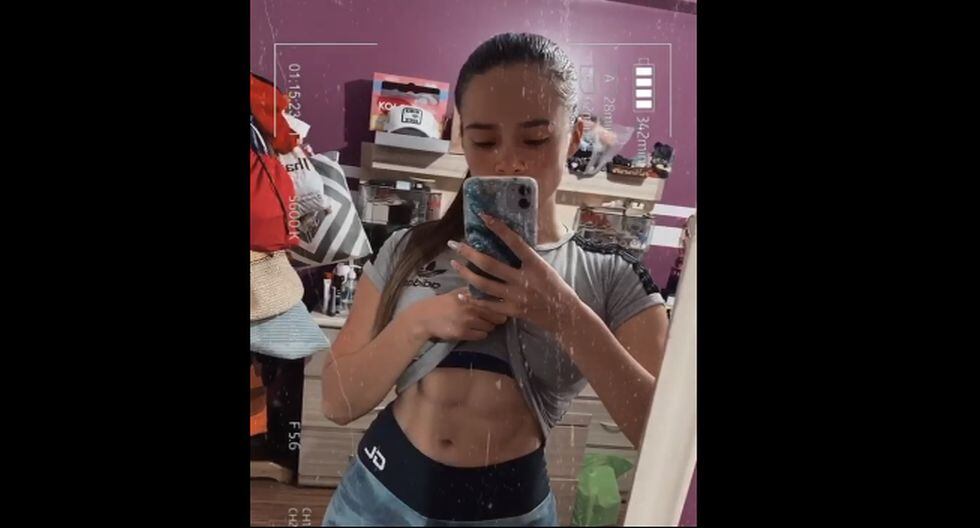 Jossmery Toledo presume su marcada figura en Instagram. (Instagram)