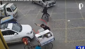 Puente Piedra: Impactantes imágenes del asesinato de mototaxista a manos de sicarios | VIDEO