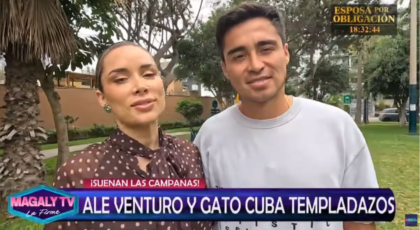 Ale Venturo y el 'Gato' Cuba sueñan con casarse y lucen más templados que nunca.