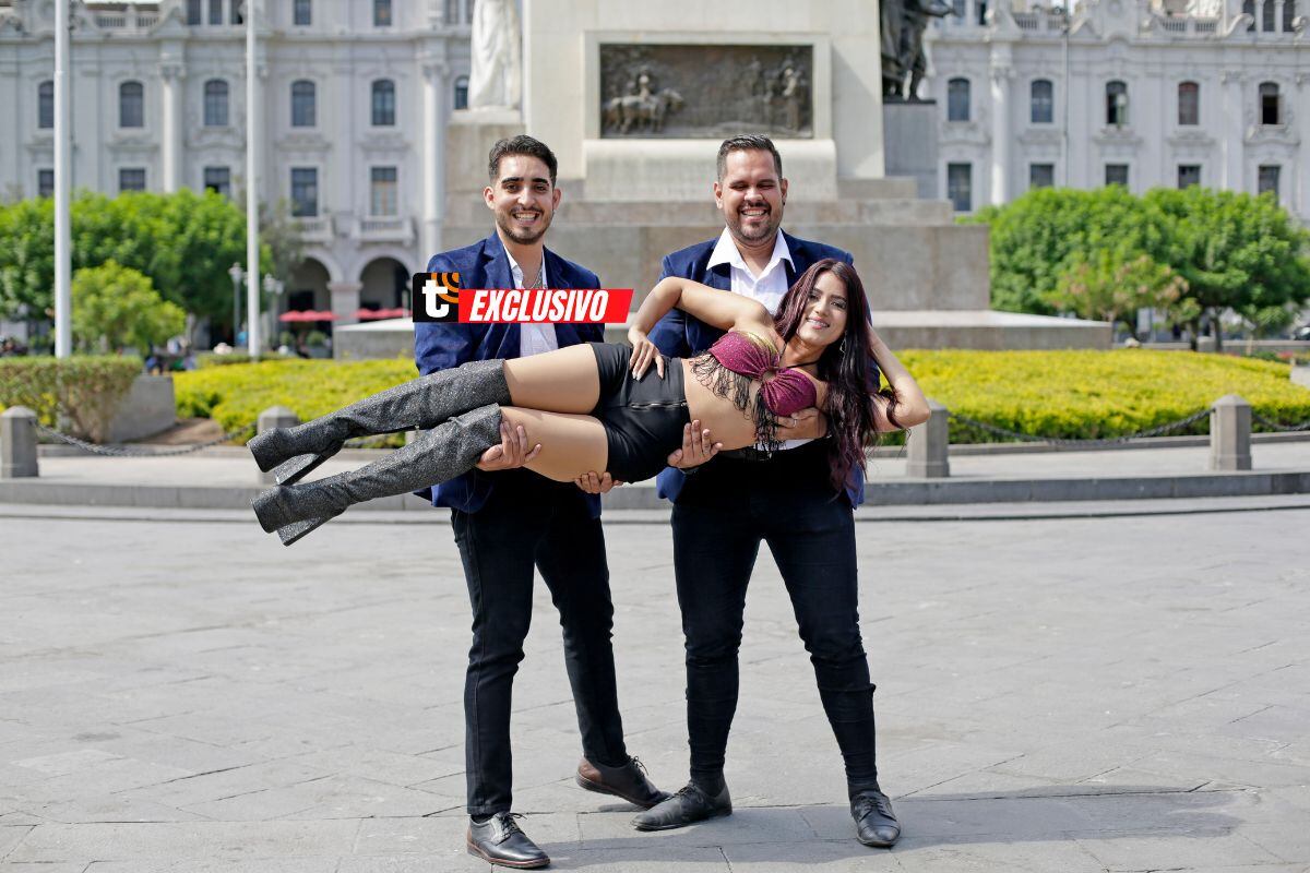 El grupo lo conforman los cantantes Sol Leal, Marlon Azuaje, Luis Miguel Díaz y Jesús Zaez. Fotos: César Bueno / Trome.