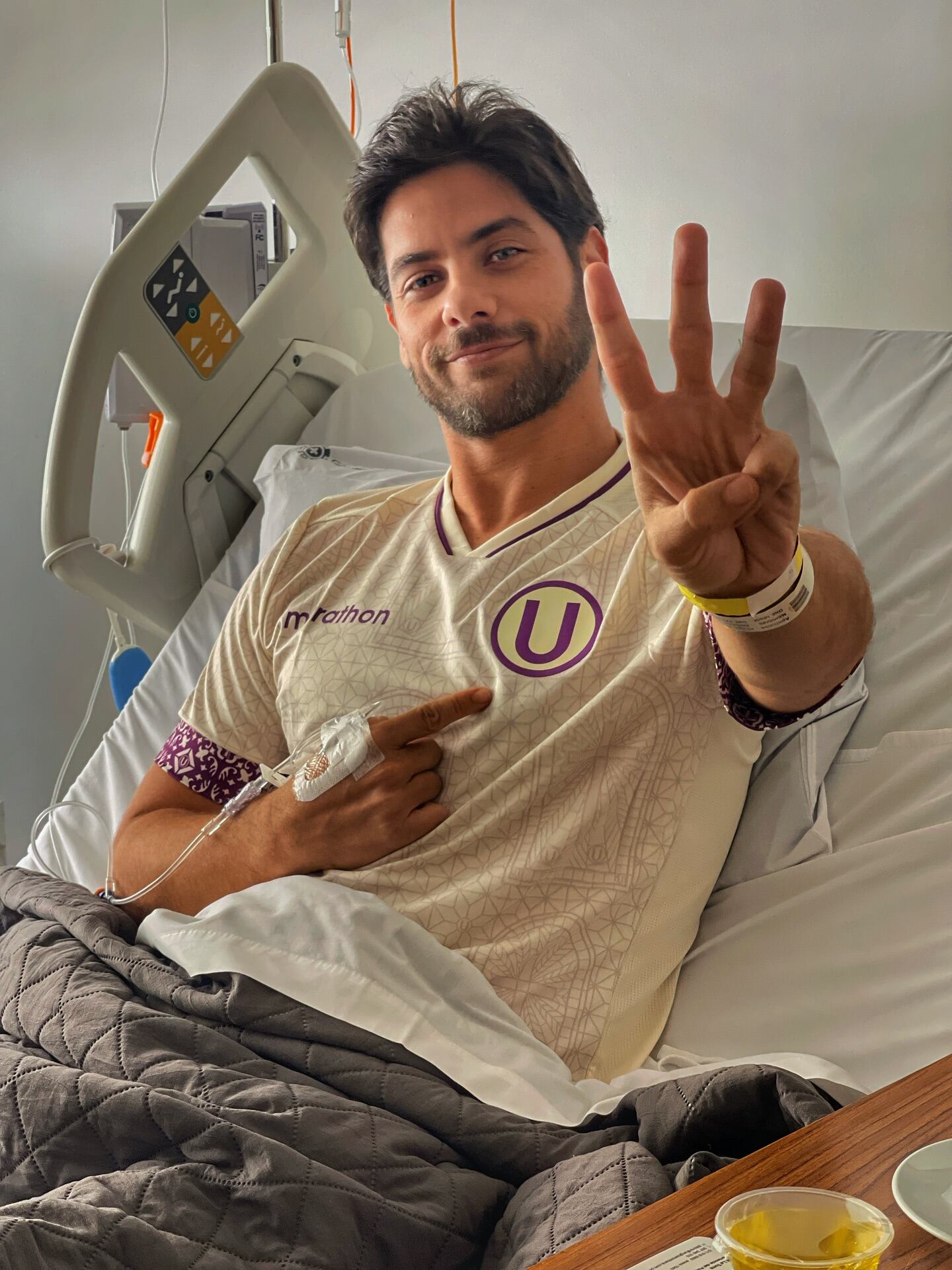 Andrés Wiese es confesó hincha de Universitario. (Redes sociales)