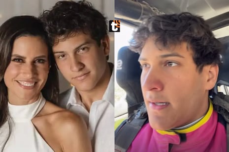 Hijo de María Pía Copello muestra cómo quedó su auto tras accidente en Caminos del Inca y revela qué prov...