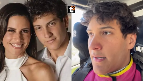 Hijo de María Pía rompe su silencio tras accidente en Caminos del Inca y muestra su auto destrozado