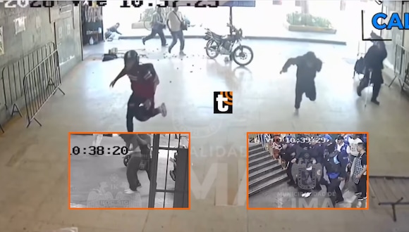 TROME - ¡Balacera y terror! Imágenes de la impactante captura del delincuente que asesinó a cambista cerca al Barrio Chino