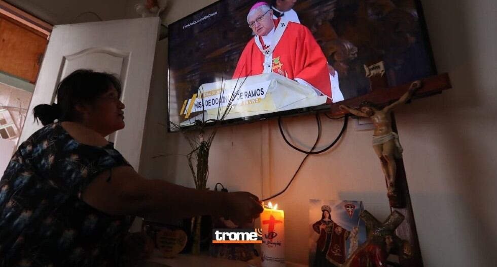 Semana Santa inicia este Domingo de Ramos. Estaremos en cuarentena, pero habrá misas virtuales y otras actividades para participar desde casa. (Trome)