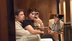 Paco Bazán es engreído por Susana Alvarado en su cumpleaños con cena en restaurante de lujo