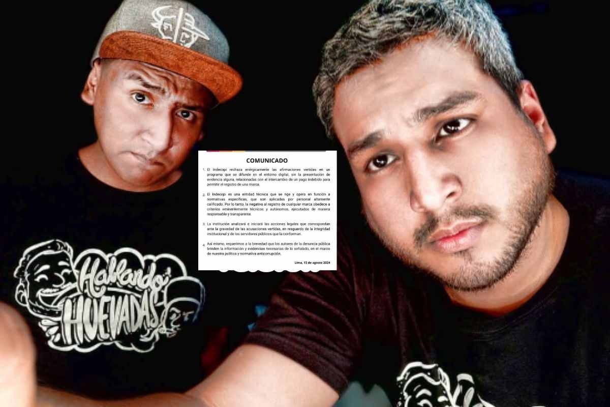 Indecopi rechazó afirmaciones hechas en Hablando Huevadas.