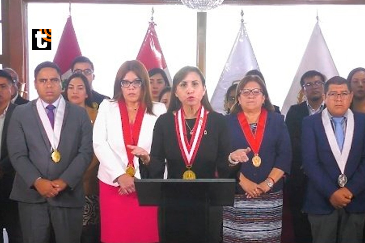 Fiscal de la Nación se pronuncia ante escándalo.