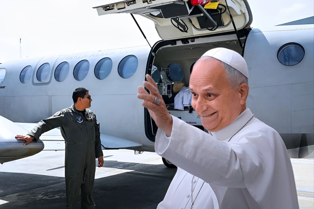 Papa León XIV: FAP presenta moderno avión ambulancia que lo escoltará durante su visita a Perú
