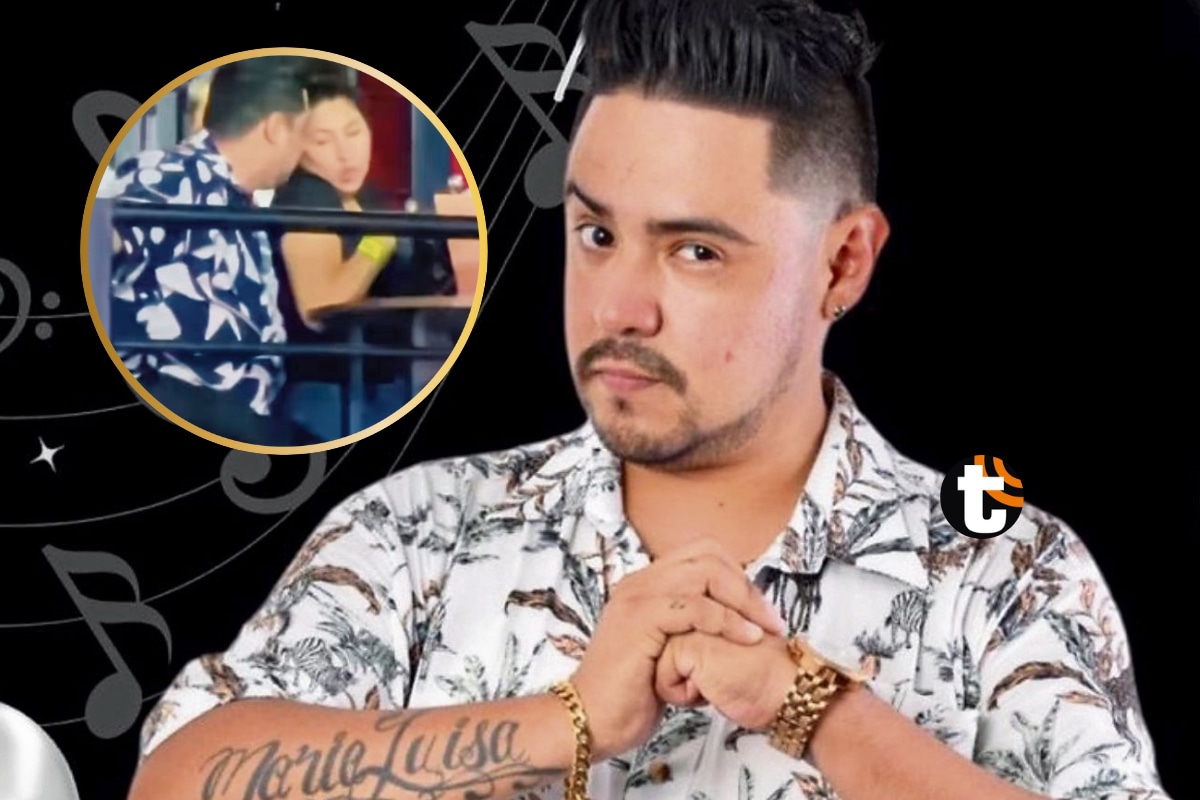 Lucho Cuéllar y su esposa