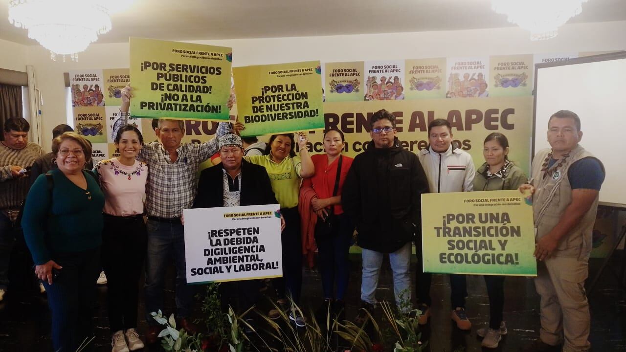 Líderes indígenas advirtieron los riesgos del Megapuerto de Chancay.