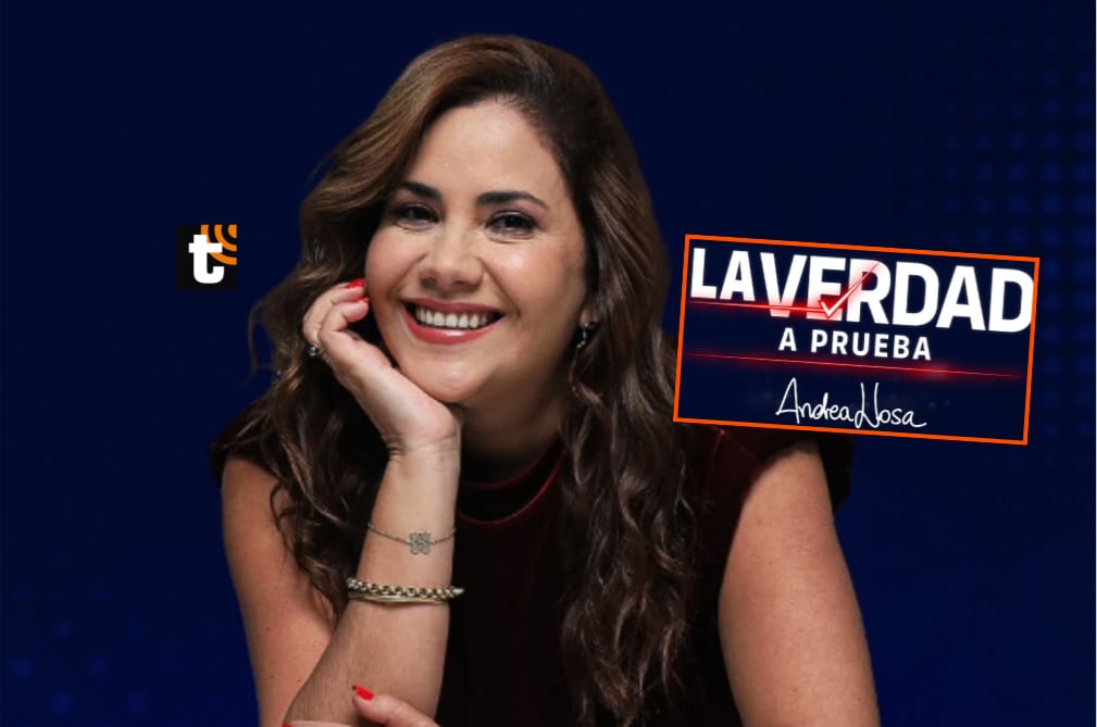 Andrea Llosa estrenó su programa por Panamericana TV el 9 de marzo.