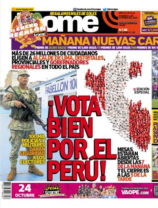 ¡VOTA BIEN POR EL PERÚ!