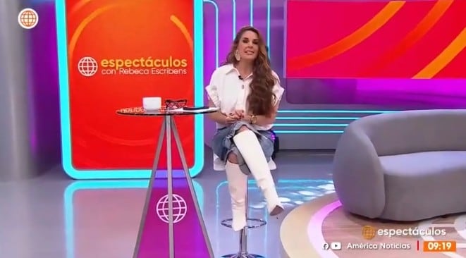 Rebeca Escribens en Más Espectáculos.