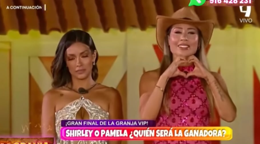 Así fueron los minutos antes de que se anunciera a la ganadora de 'La Granja vip'.