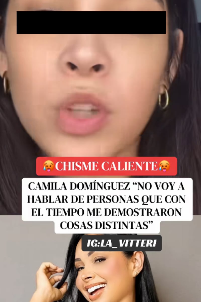 Hija de Christian Domínguez.