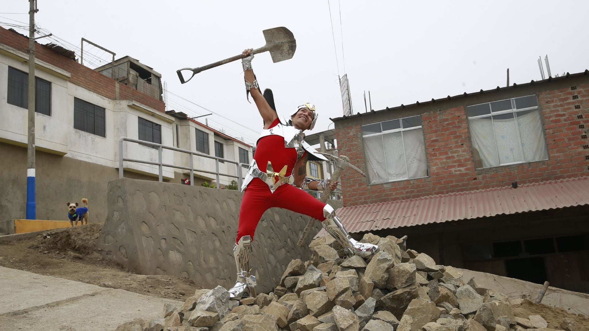 Padre de familia tiene una comunidad en TikTok de casi medio millón de seguidores. Foto: Allengino Quintana