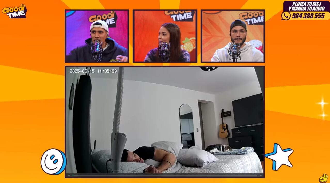 Sismo de 6.1 sorprendió a Mario Irivarren cuando estaba durmiendo.