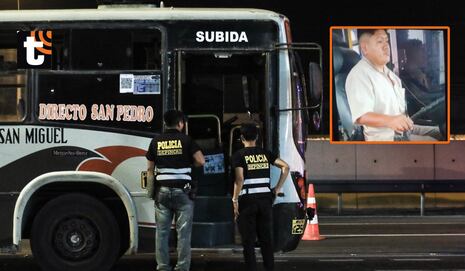 ¡Terror en la Panamericana Sur! Asesinan de dos balazos a chofer de bus en Lurín y deja a dos niñas en la...