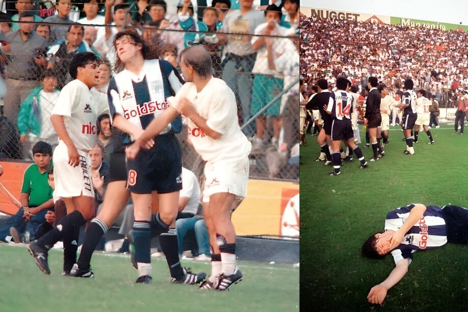 El inolvidable puñete a Juan Carlos Kopriva en un clásico (Foto: GEC)