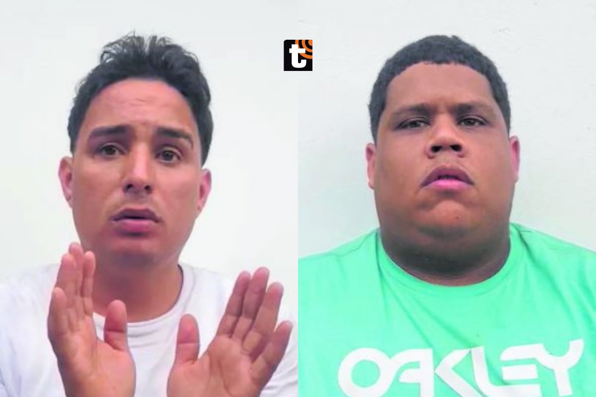 Detenidos.